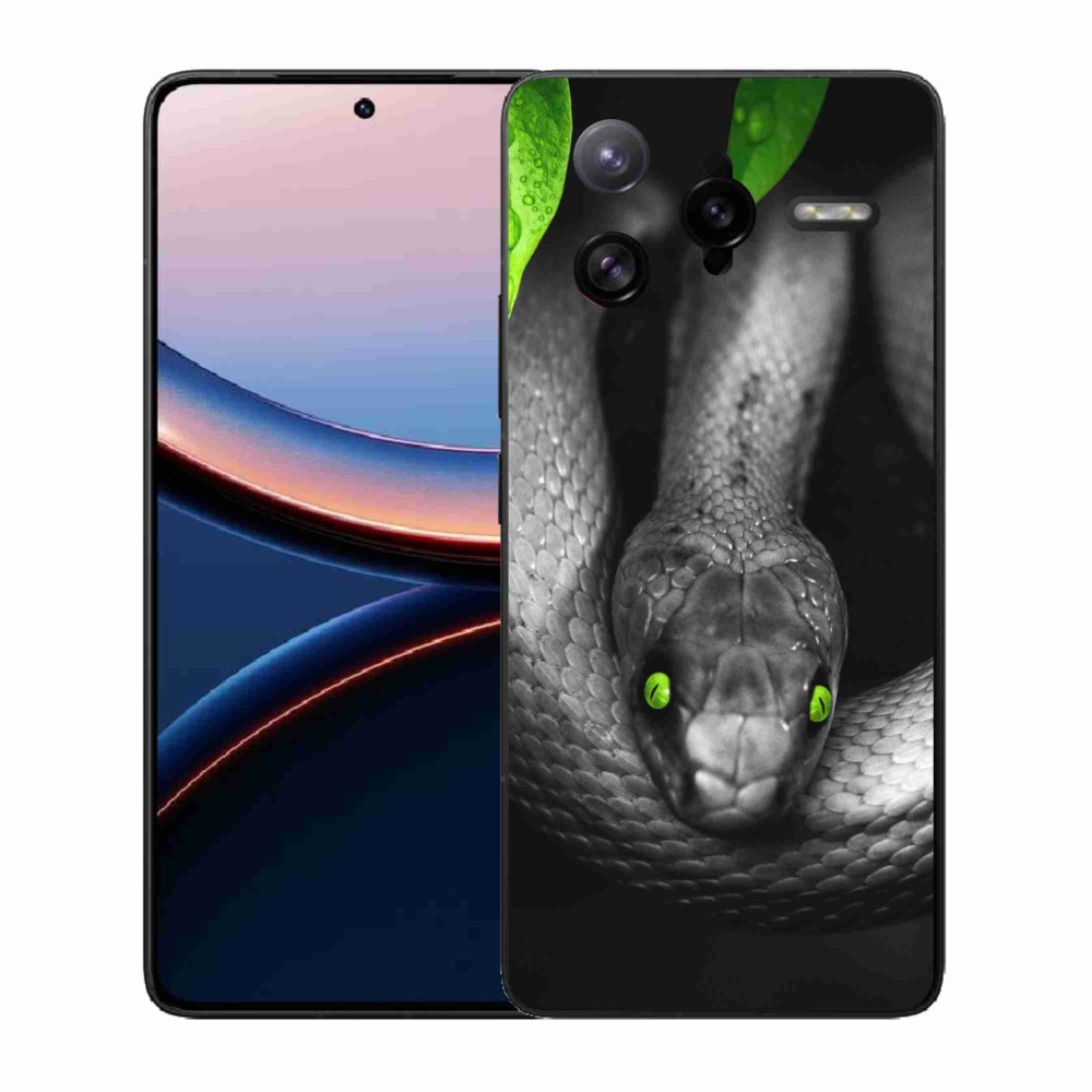 Gél borítás mmCase a Xiaomi Poco F7 Ultra számára - kígyó