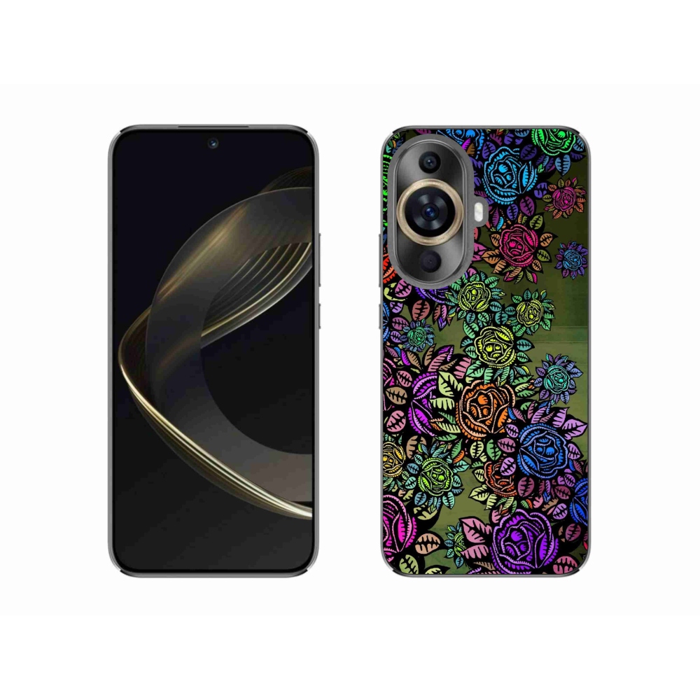 Gél borító mmCase a Huawei Nova 11 - virágok 6