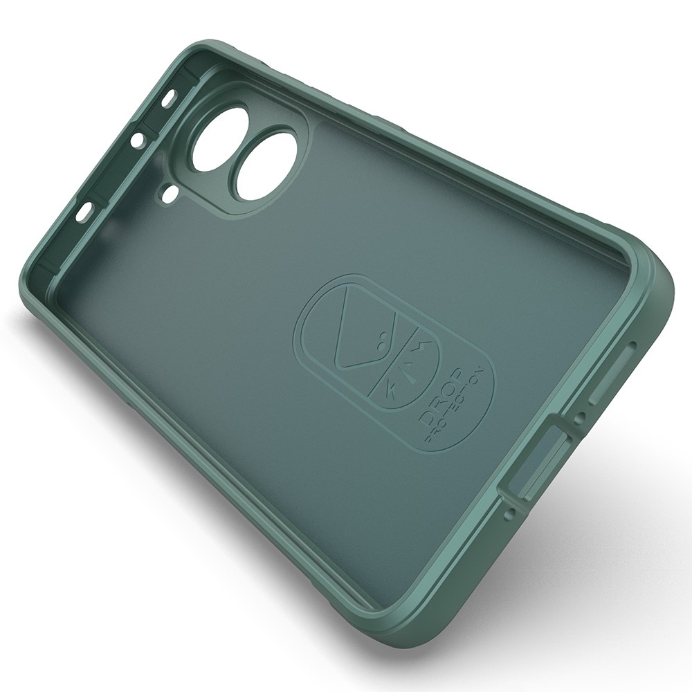 Rugg tartós zselés tok Xiaomi Poco X7 Pro 5G - zöld