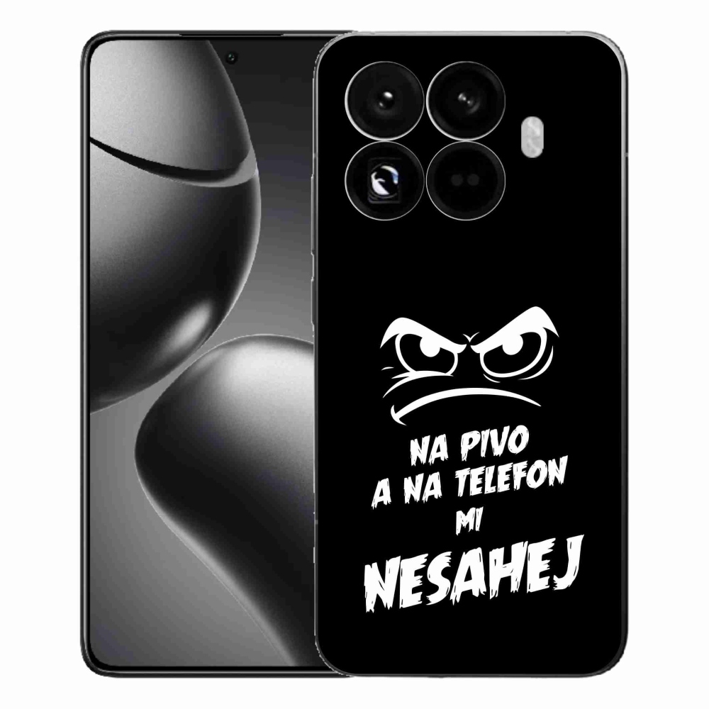 Gél borítás mmCase a Xiaomi 15T Pro - sör motívum 2 fekete háttérrel