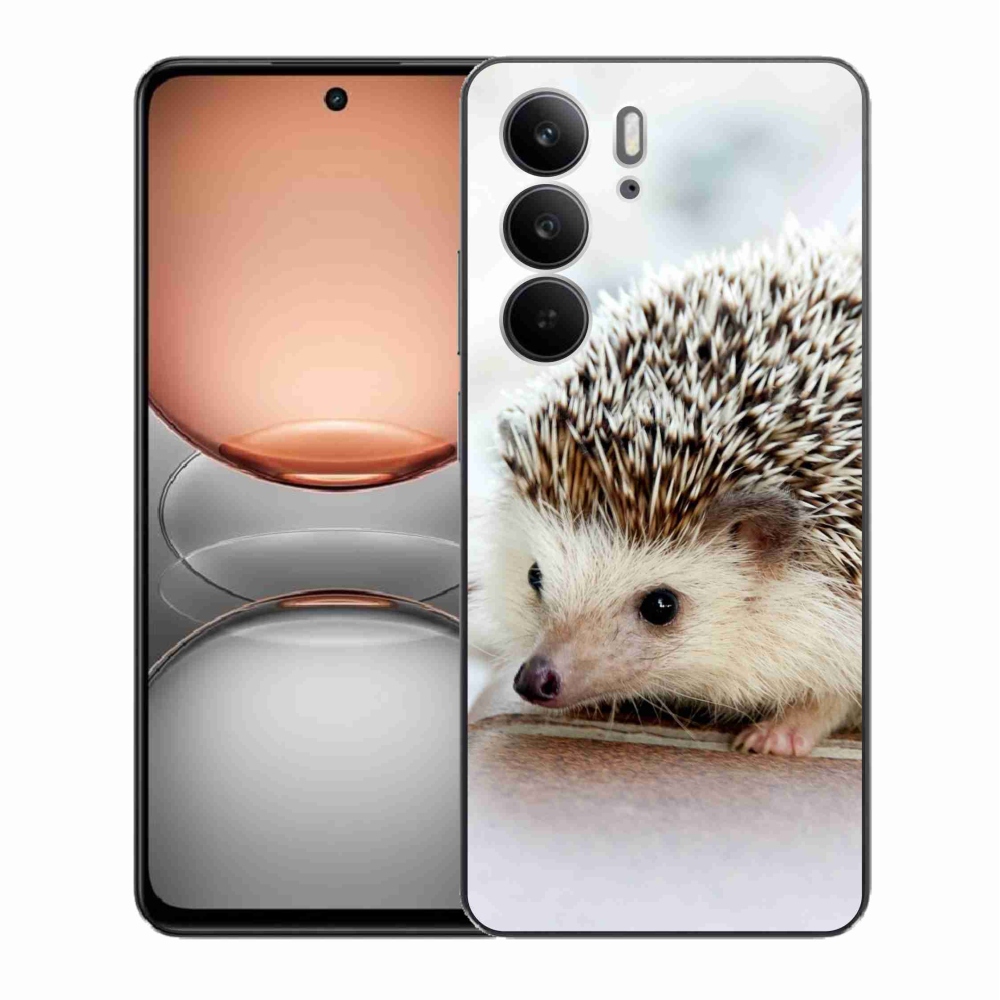 Zselés borító mmCase a Realme C75 készülékhez - süni