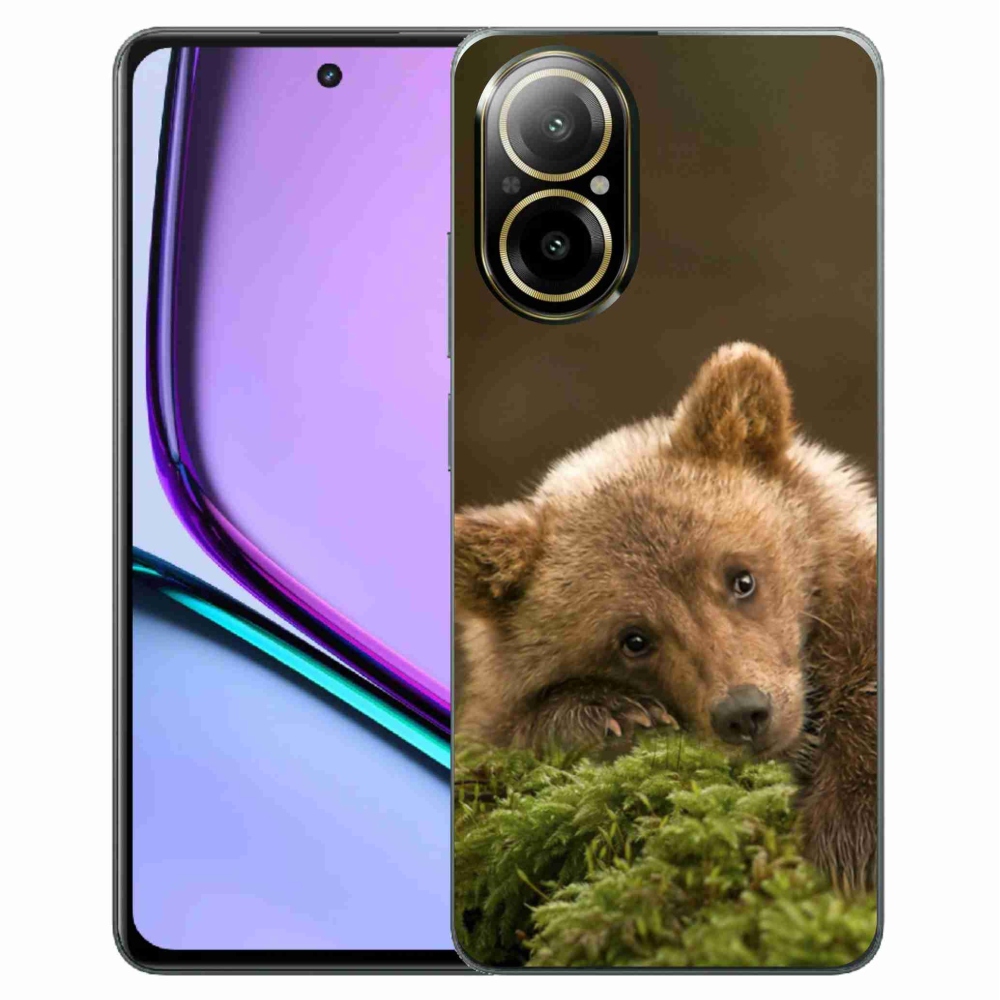 Zselés borítás mmCase a Realme C67 készülékhez - medve