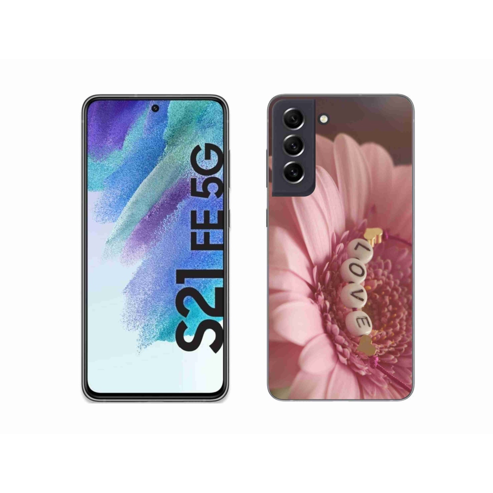 Gél borítás mmCase Samsung Galaxy S21 FE 5G - medál szerelem