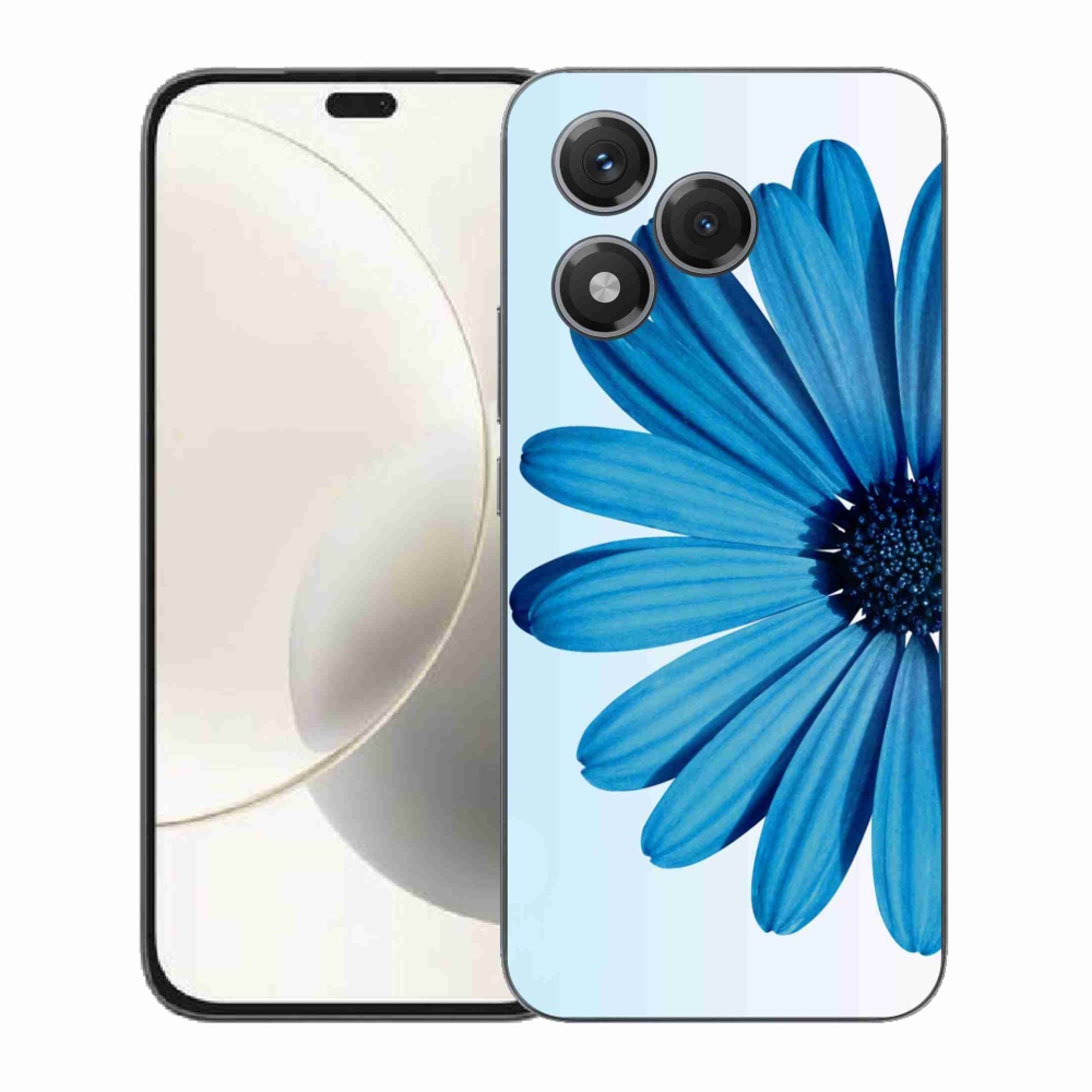 Zselés borítás mmCase a Honor 400 Lite-hoz - kék margaréta