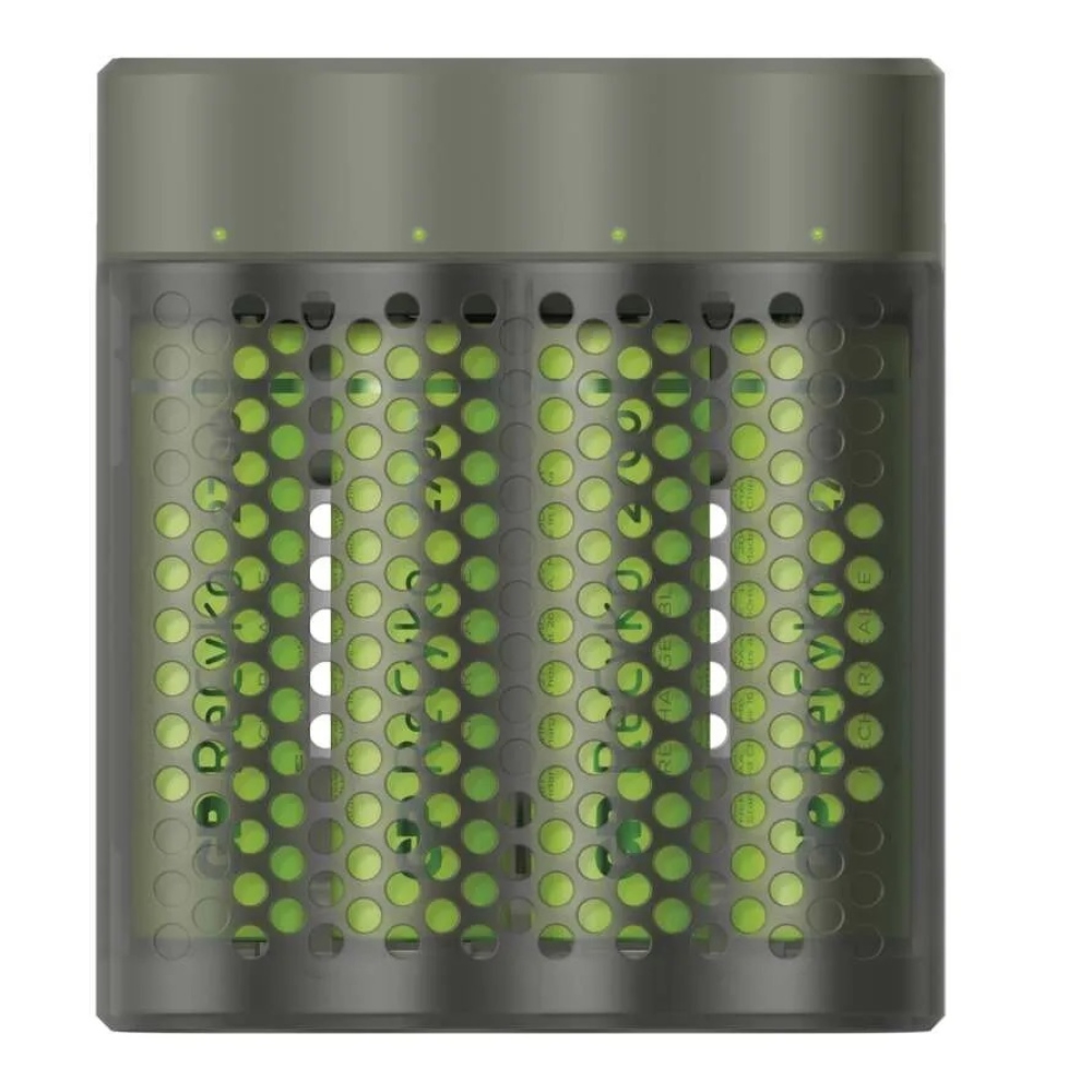 Akkumulátortöltő GP Speed M451 + 4× AA ReCyko 2700