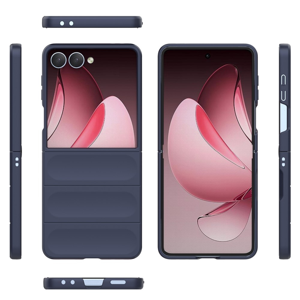 Rugg tartós zselés tok Samsung Galaxy Z Flip7 5G - sötétkék