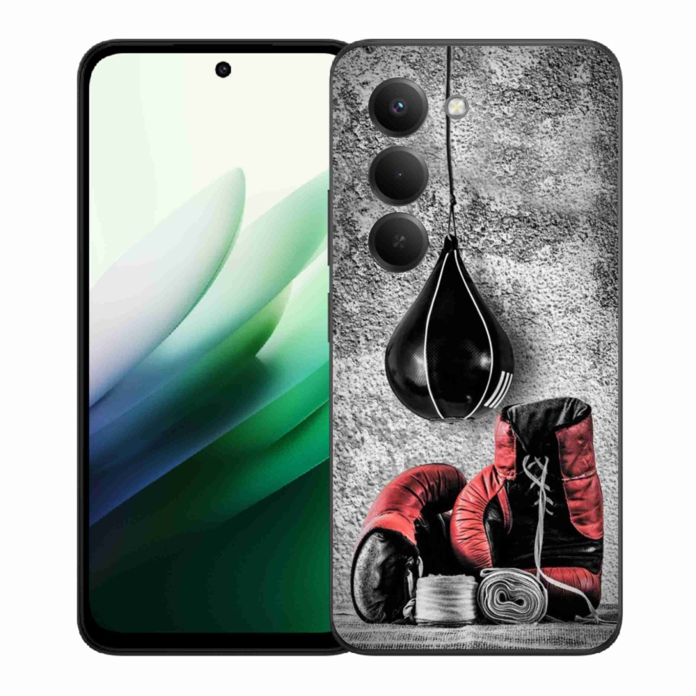 Gélburkolat mmCase a Xiaomi Redmi 15 5G számára - bokszzsák és kesztyűk