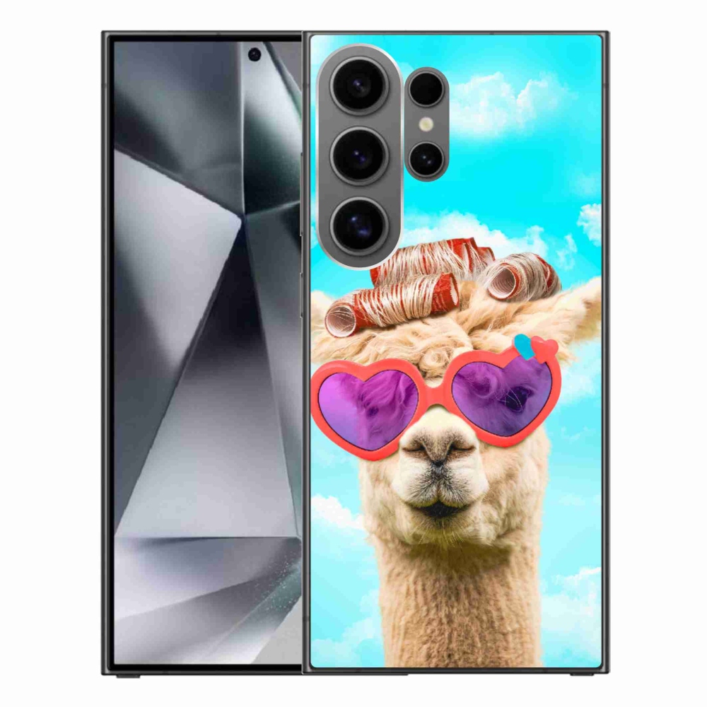 Zselés borítás mmCase Samsung Galaxy S24 Ultra készülékhez - szemüveges láma