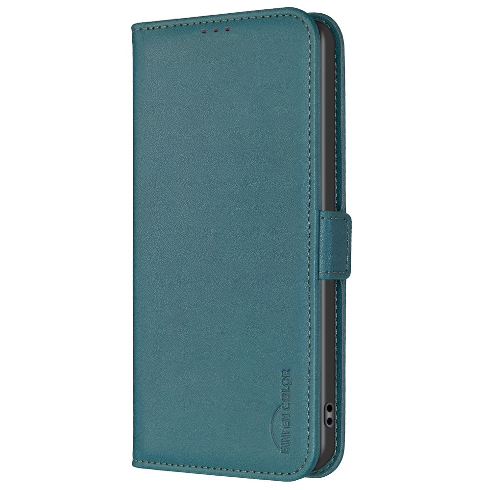 BNF könyvtáska Samsung Galaxy S24 FE készülékhez - zöld