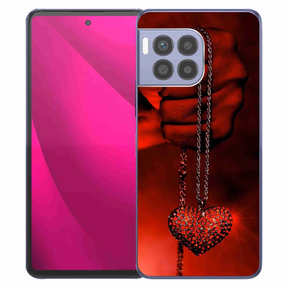 Zselés borítás mmCase a T-Mobile T Phone 2 Pro készülékhez - nyaklánc