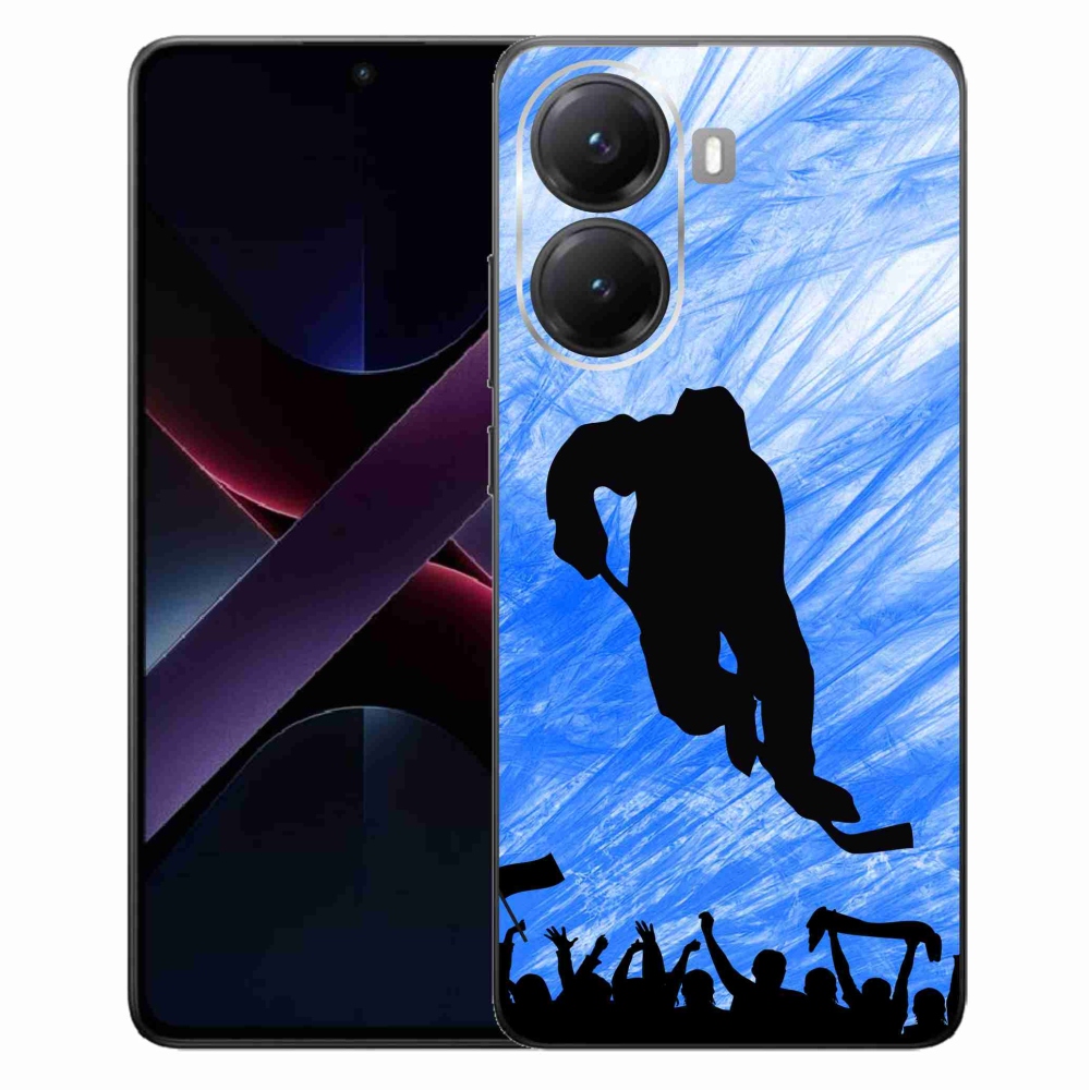 Gél borítás mmCase a Xiaomi Poco X7 Pro 5G számára - hokijátékos