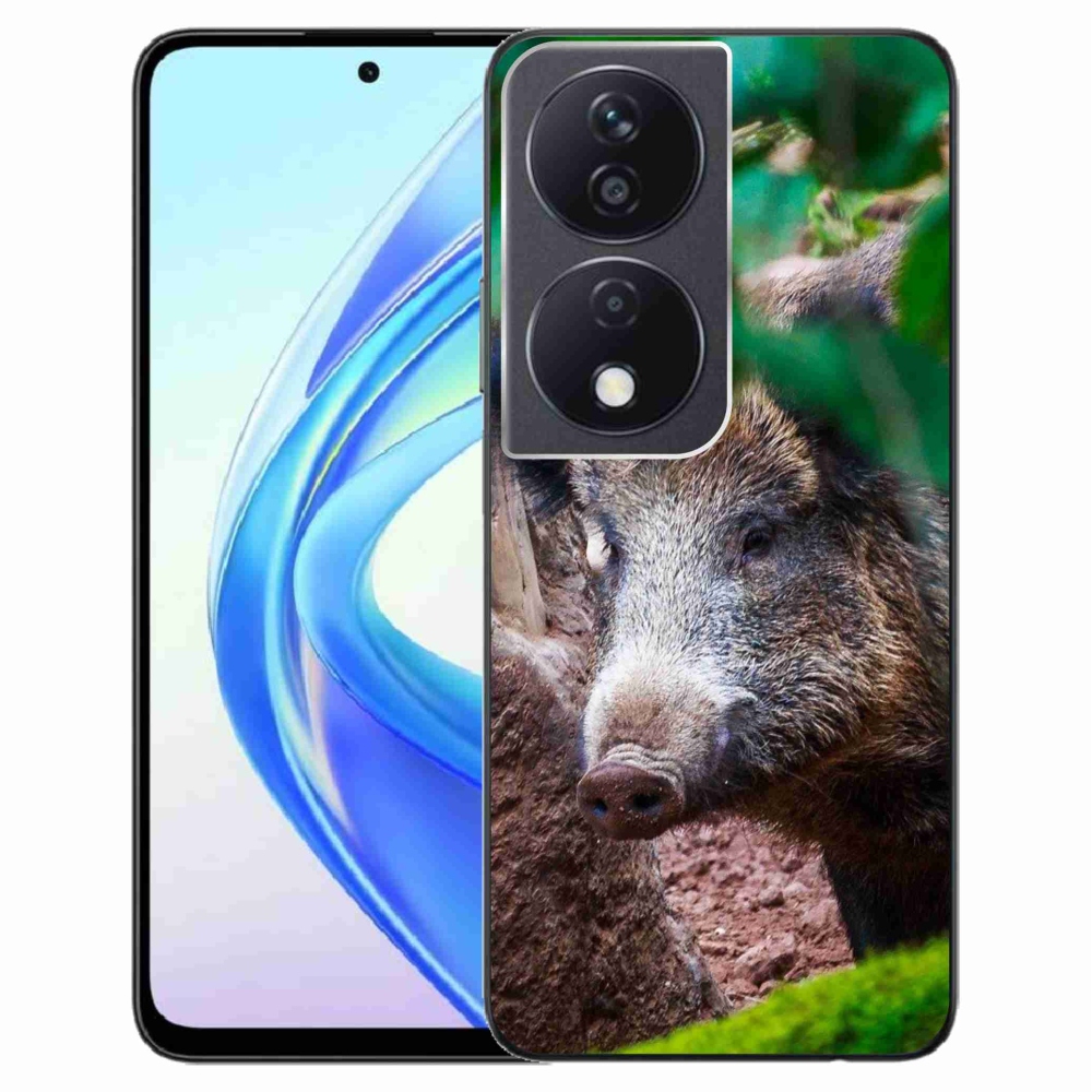 Zselés borítás mmCase a Honor X7b/Honor 90 Smart készülékhez - vaddisznó