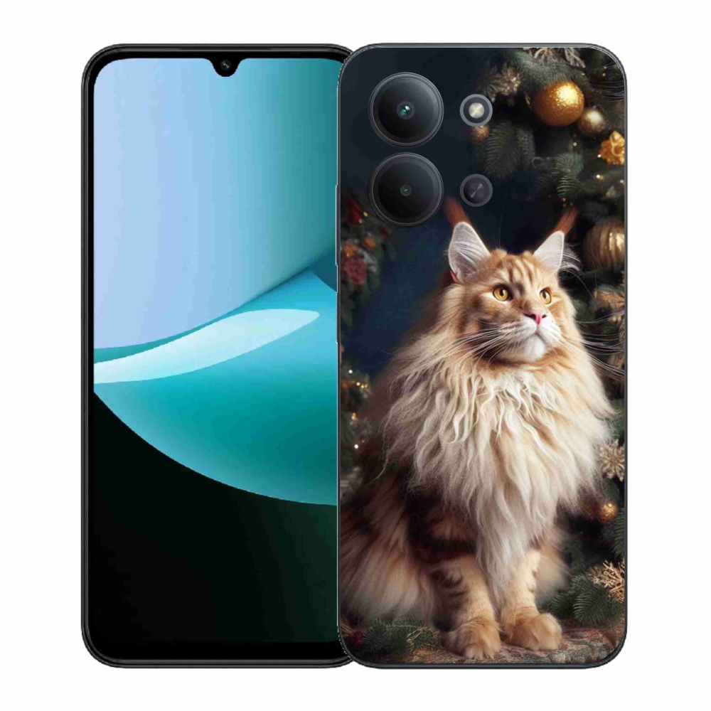 Gél borítás mmCase for Xiaomi Redmi 15C 4G (171mm)/Poco C85 4G (171mm) - macska a fánál