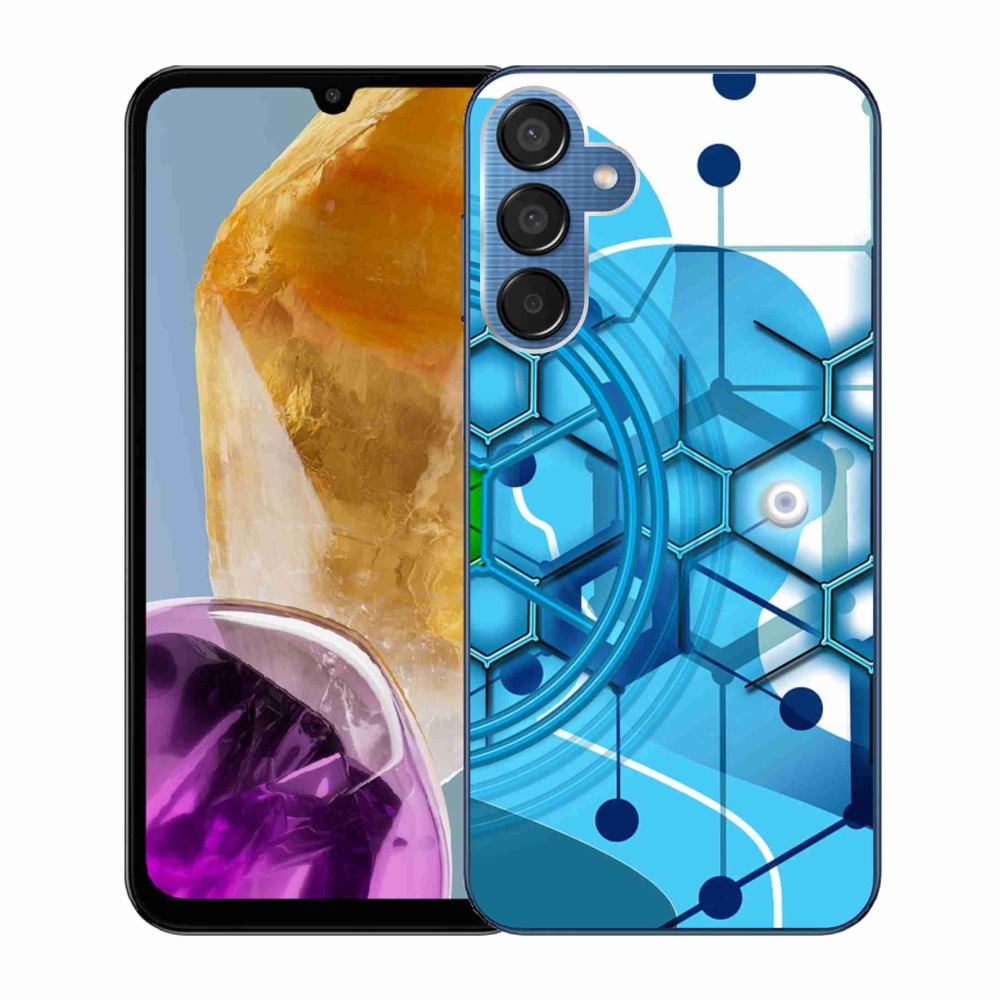 Zselés borítás mmCase Samsung Galaxy M15 5G - absztrakt minta 2