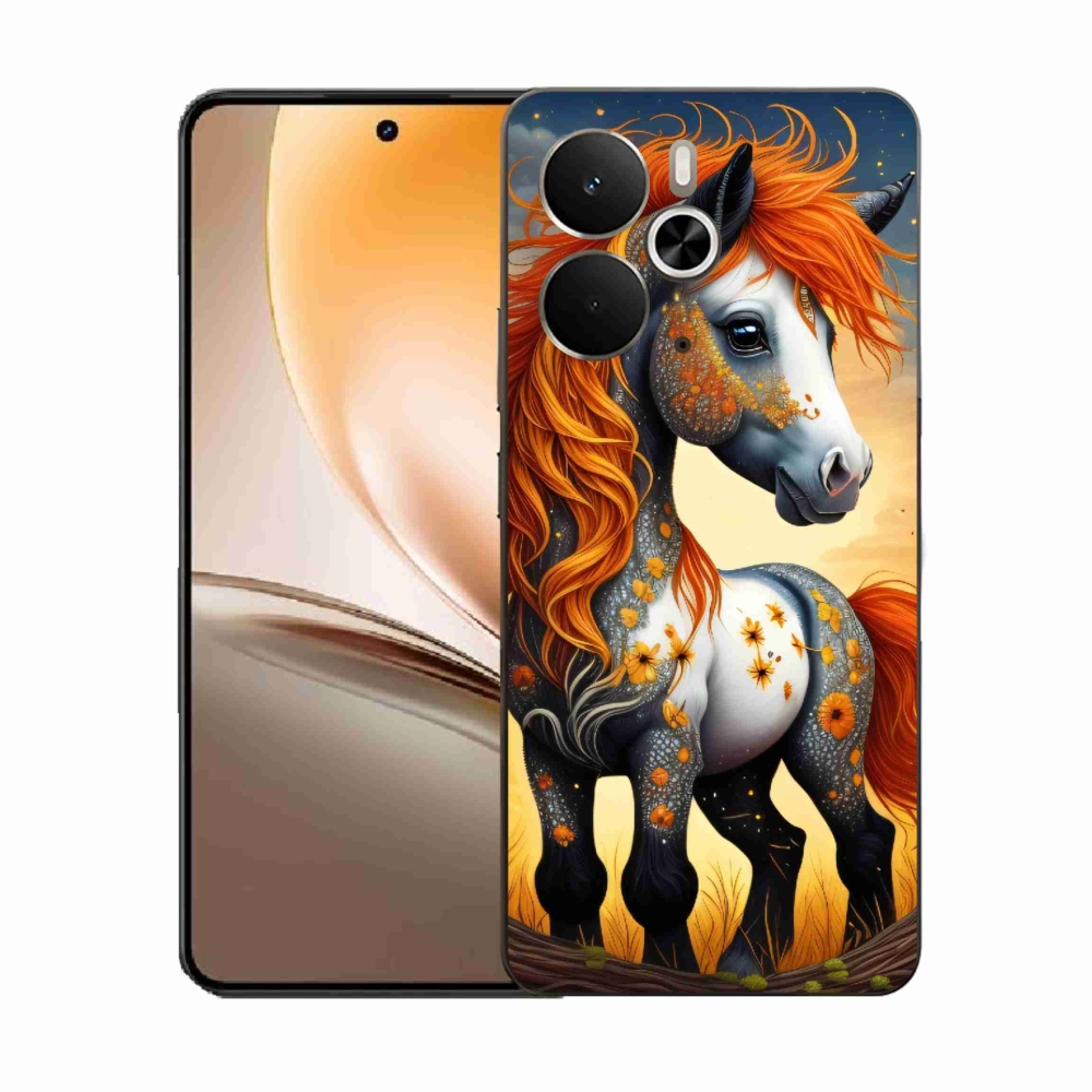 Gél borítás mmCase a Realme 14 5G/14T 5G készülékhez - színes póni