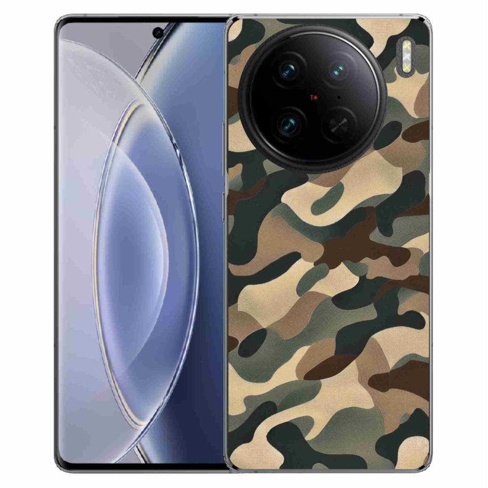 Zselés borítás mmCase a Vivo X90 Pro készülékhez - álcázó minta 11
