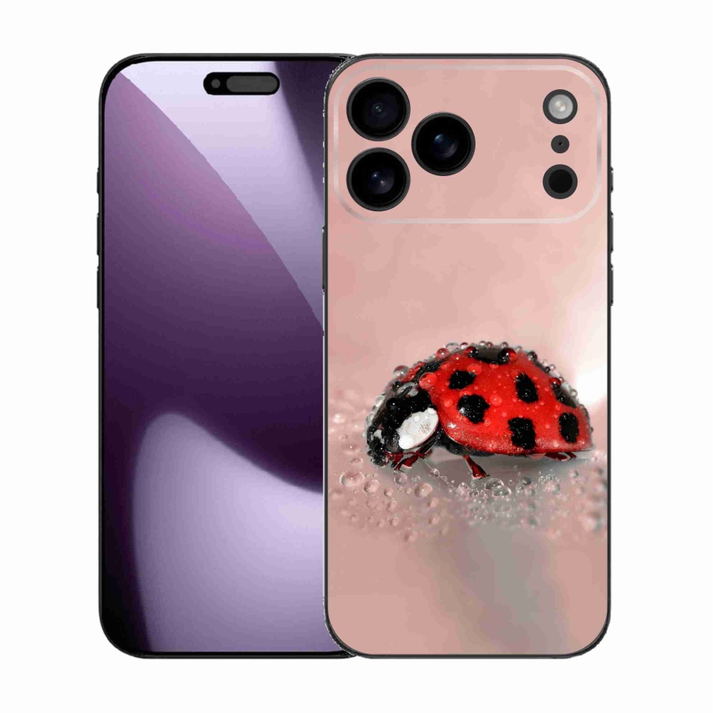Zselés borítás mmCase iPhone 17 Pro Max készülékhez - katicabogár