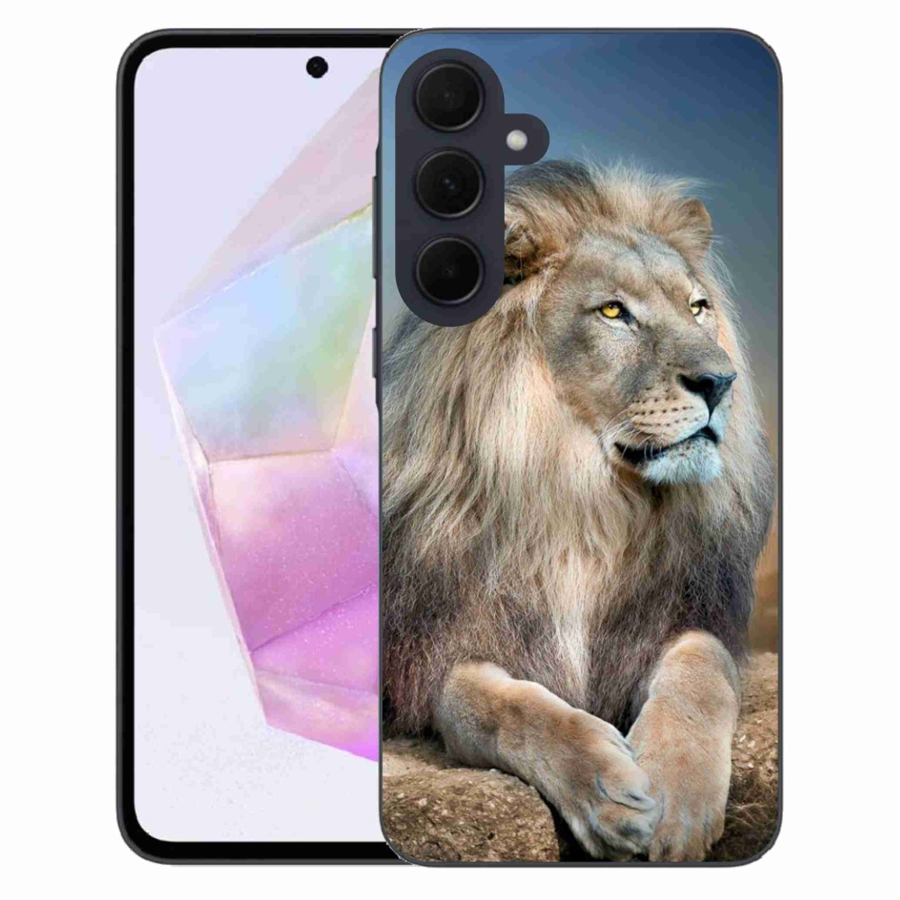 Gél tok mmCase a Samsung Galaxy A35 5G készülékhez - Lion 1
