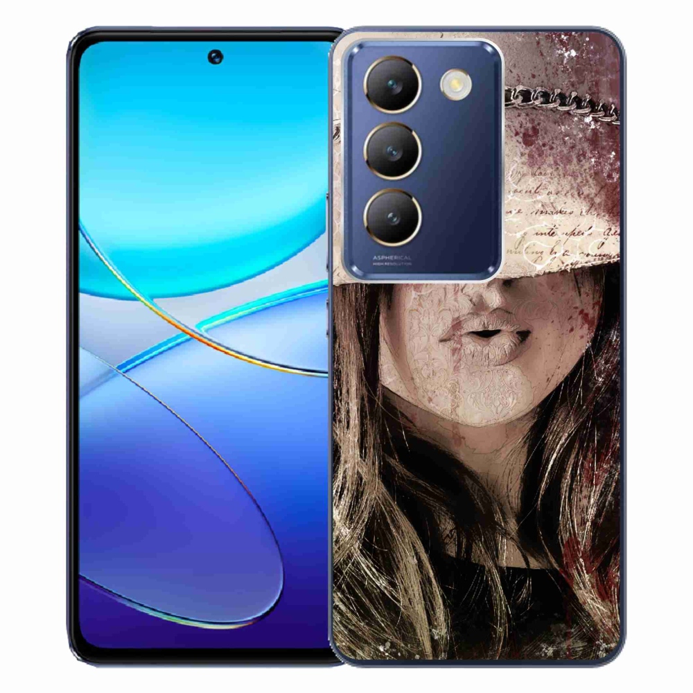 Gél borítás mmCase a Vivo V40 SE 4G/5G-n - lány