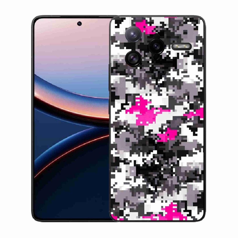 Gél borítás mmCase a Xiaomi Poco F7 Ultra számára - terepszínű minta 4