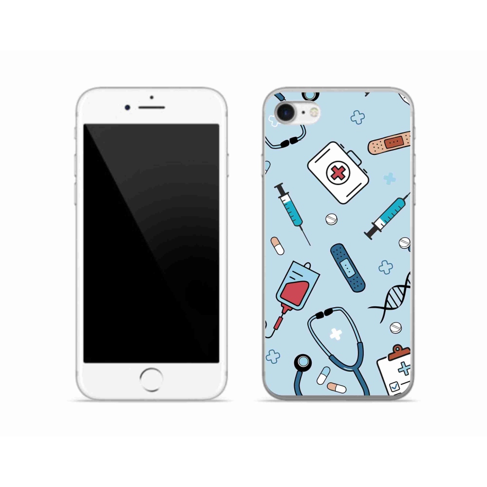 Gél borítás mmCase iPhone SE (2020) - egészség 1