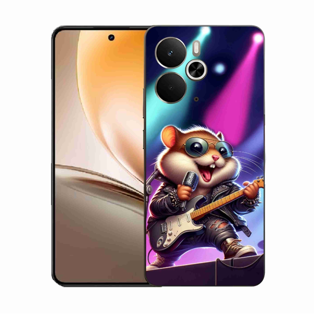 Gél borítás mmCase a Realme 14 5G/14T 5G-hez - hörcsög hintaló