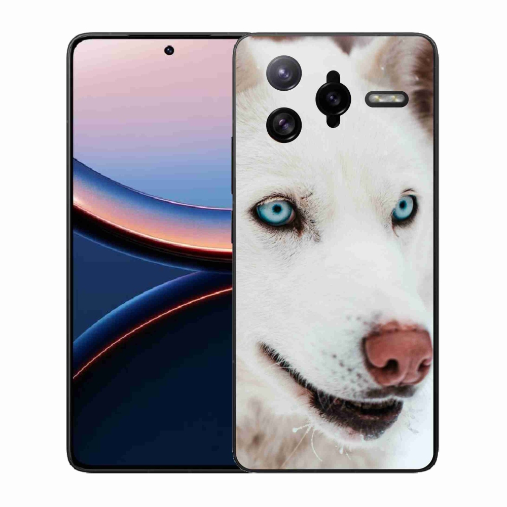 Gél borítás mmCase a Xiaomi Poco F7 Ultra számára - kutyaszemmel nézet