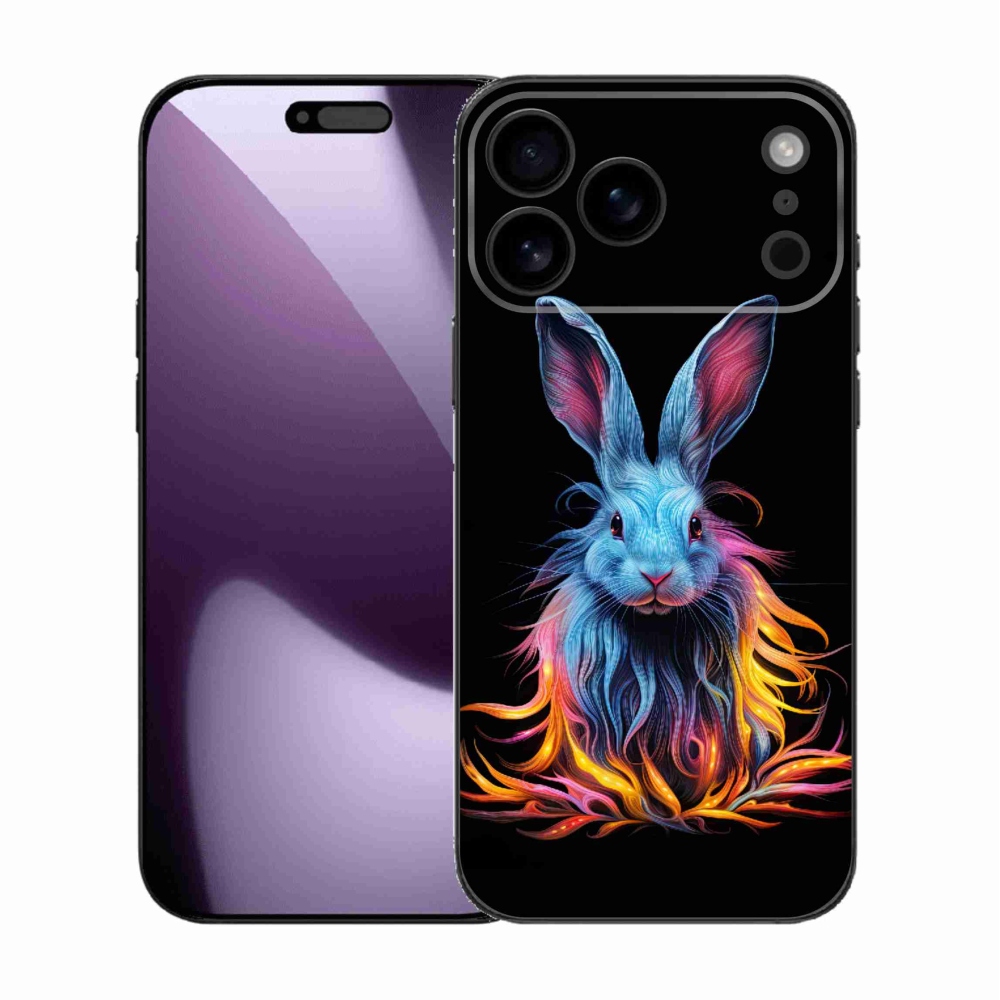 Zselés borítás mmCase iPhone 17 Pro Max készülékhez - absztrakt nyúl