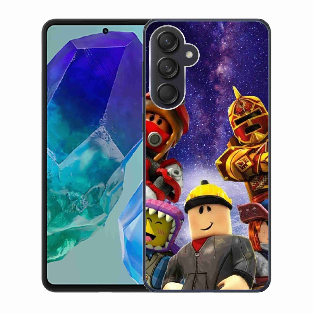Zselés borítás mmCase Samsung Galaxy M55 5G - roblox 3