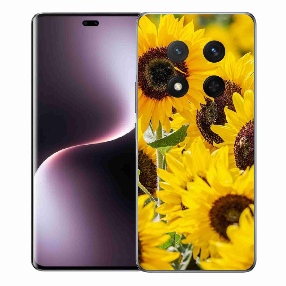 Zselés borítás mmCase a Honor Magic 7 Lite 5G készülékhez - Napraforgó