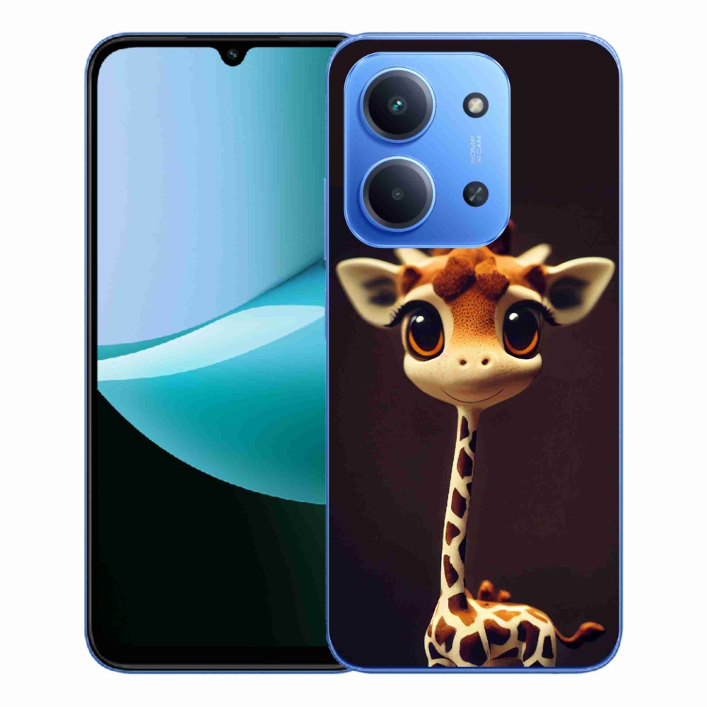 Gél borítás mmCase a Xiaomi Redmi 15C 4G/5G (173mm) - kis zsiráfhoz