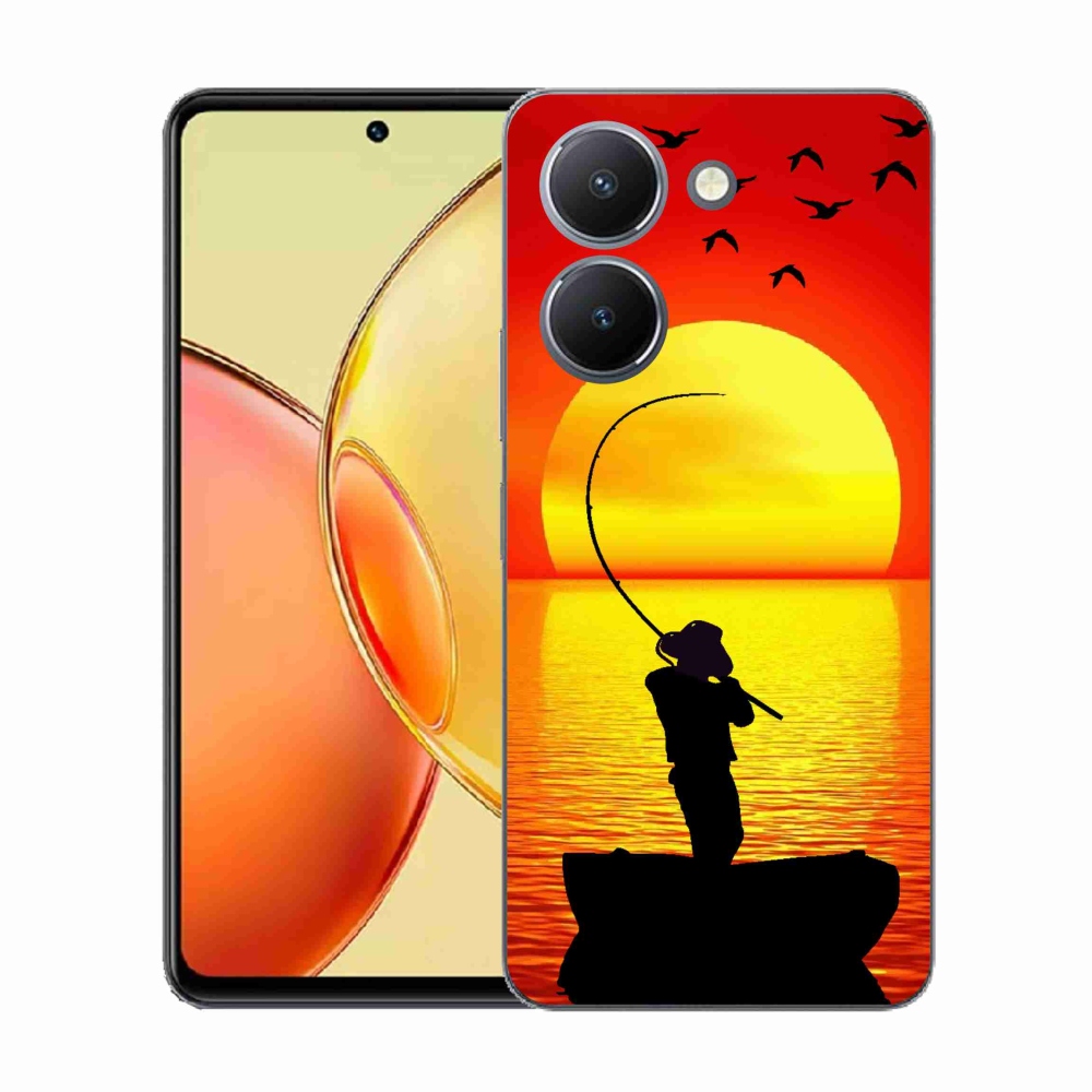 Zselés borítás mmCase a Vivo Y36-hoz - halászat