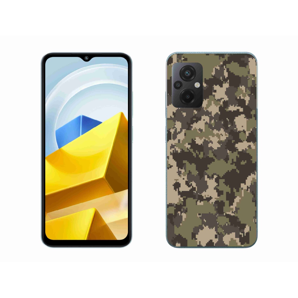 Gél borítás mmCase a Xiaomi Poco M5 4G-hez - terepszínű minta 12