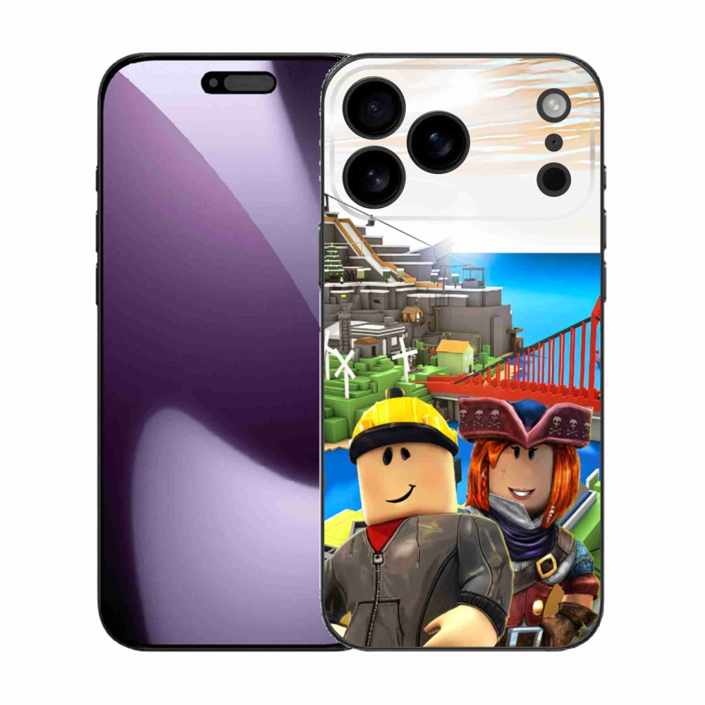 Zselés borítás mmCase iPhone 17 Pro Max készülékhez - roblox 1