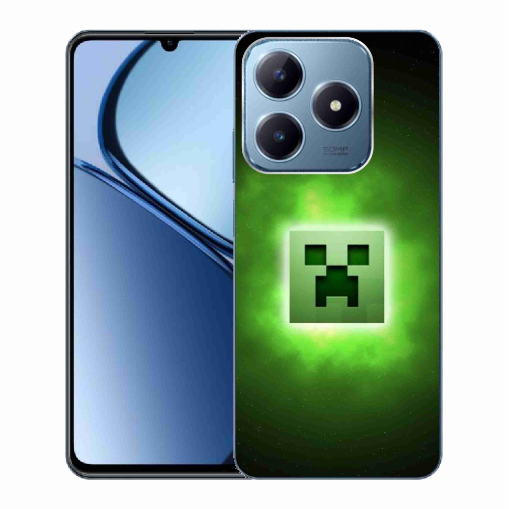 Gél borítás mmCase a Realme C63 készülékhez - minecraft