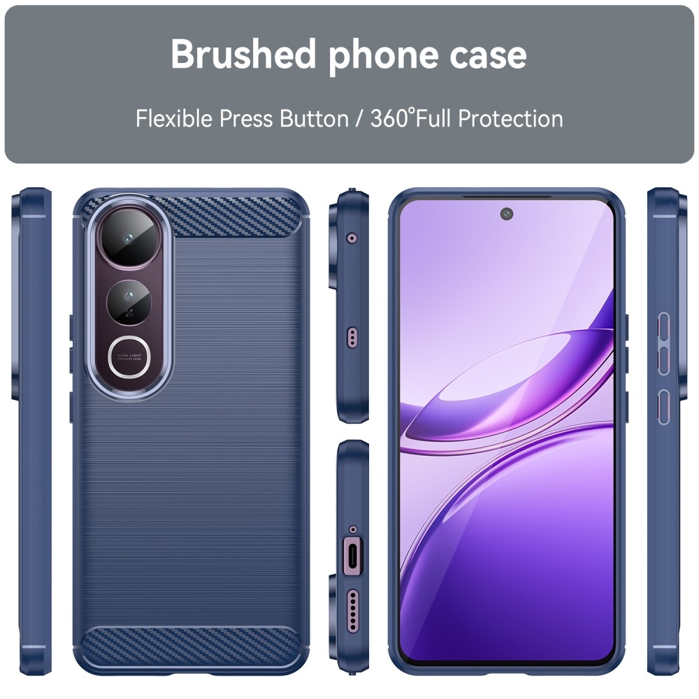 Szénálló zselés tok a Vivo V50 Lite 4G/5G készülékhez - kék