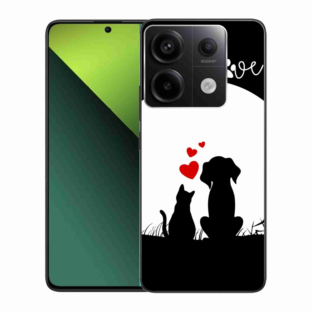 Gél tok mmCase a Xiaomi Redmi Note 13 Pro 5G/Poco X6 5G számára - állatszerelem