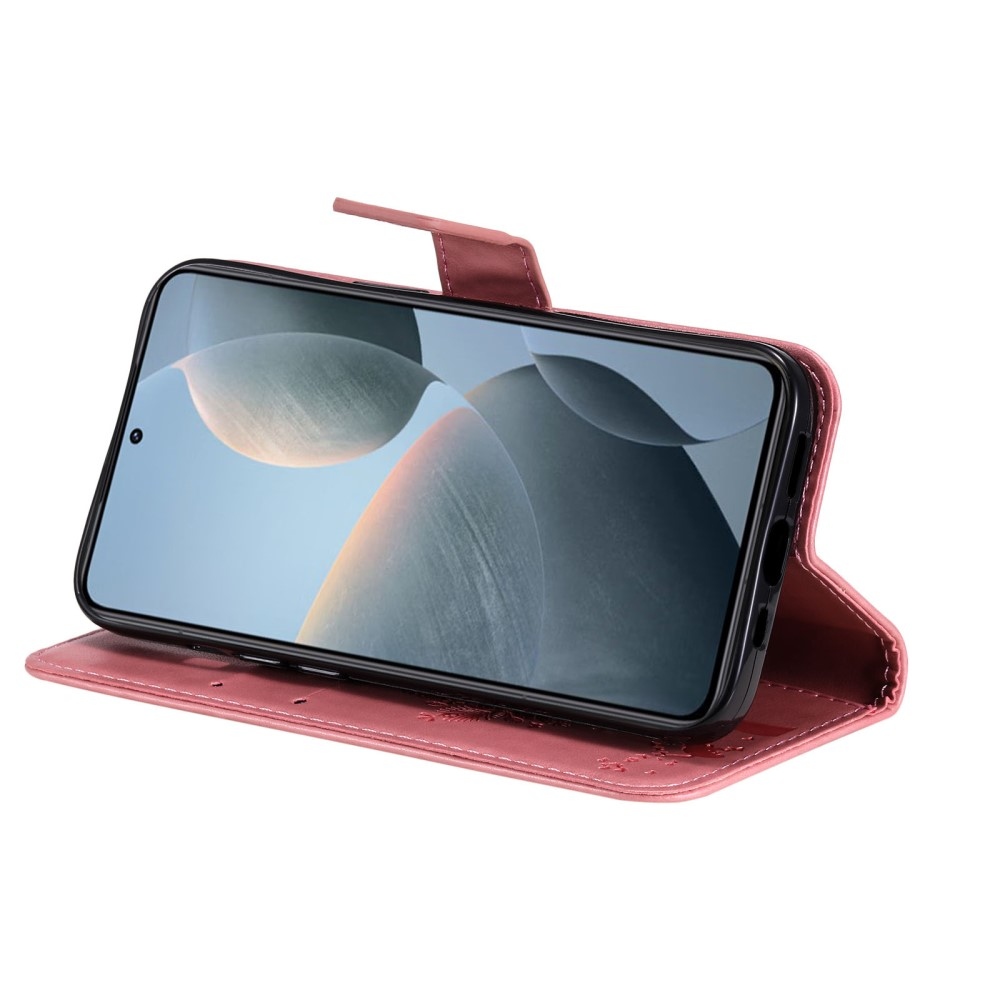 Fák könyve tok Xiaomi 14T - rózsaszínű