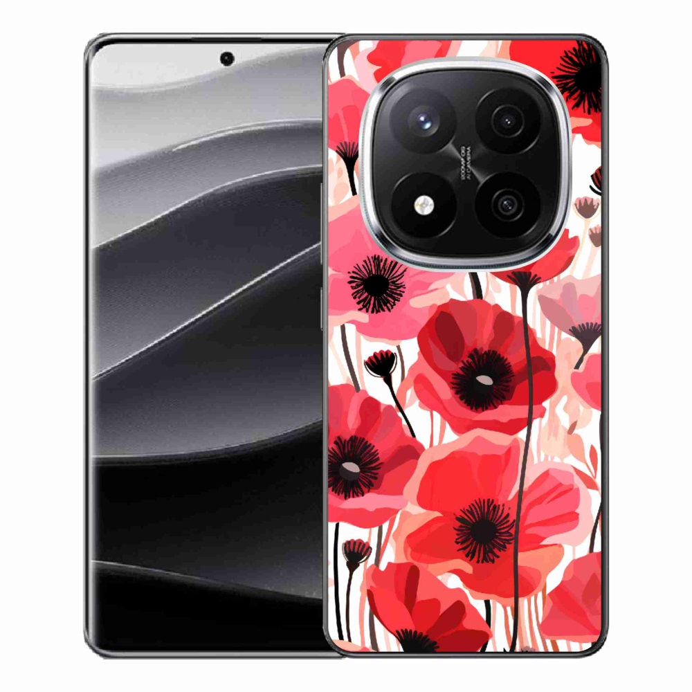 Gél borítás mmCase a Xiaomi Redmi Note 14 Pro+ 5G - mákos 1