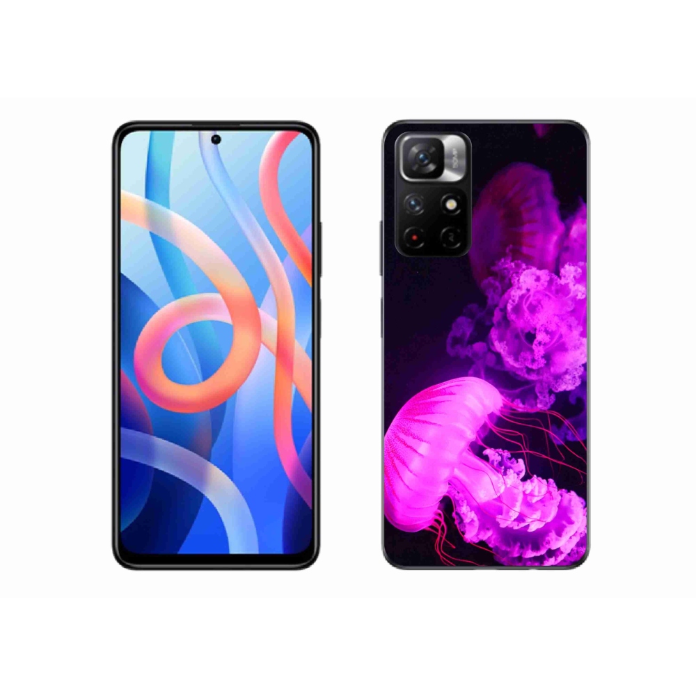Gél borító mmCase a Xiaomi Redmi Note 11S 5G - medúza 1