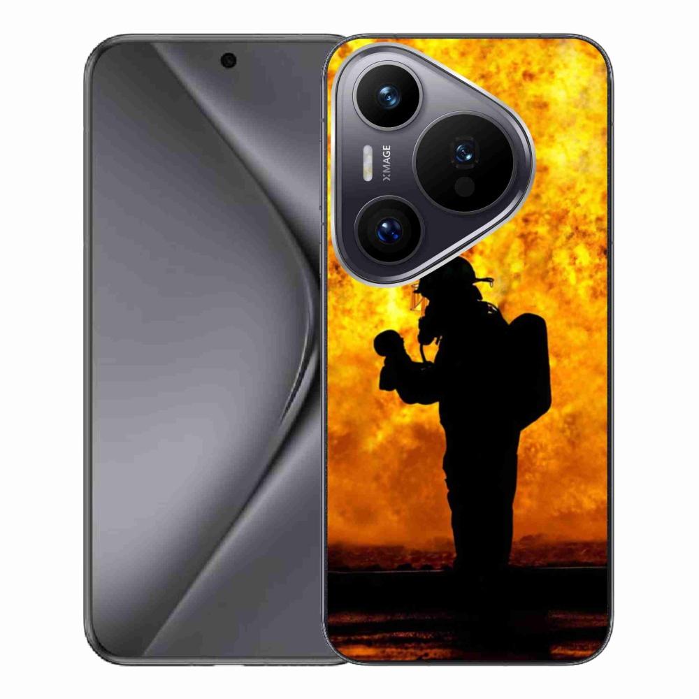 Gél borítás mmCase a Huawei Pura 70 Pro számára - tűzoltó