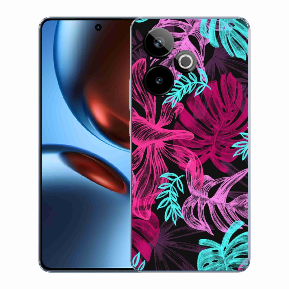 Zselés borítás mmCase a Realme GT 7 5G/GT 7T 5G - virágok 1