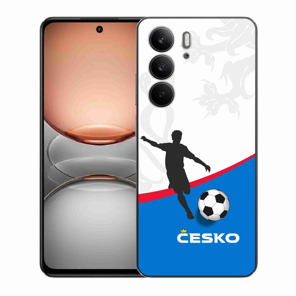 Gél borítás mmCase for Realme C75 - futball Csehország 1