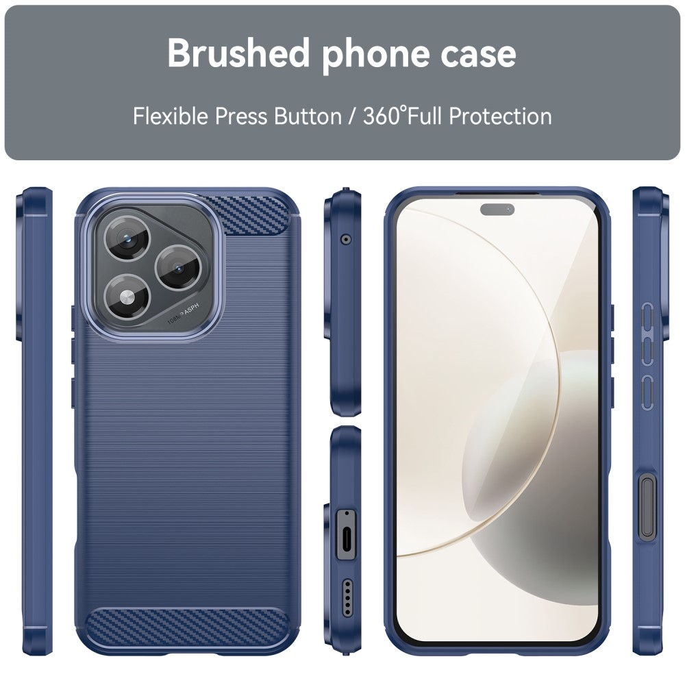 Szénálló zselés tok a Honor 400 Lite-hoz - kék