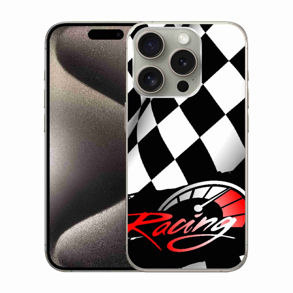 Gél védőburkolat mmCase iPhone 15 Pro készülékhez - Versenyzés