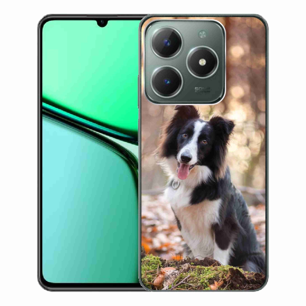 Gél tok mmCase a Realme C61 készülékhez - border collie 1