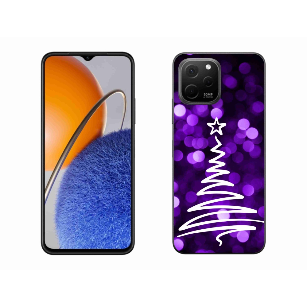 Gél borítás mmCase a Huawei Nova Y61-hez - fa