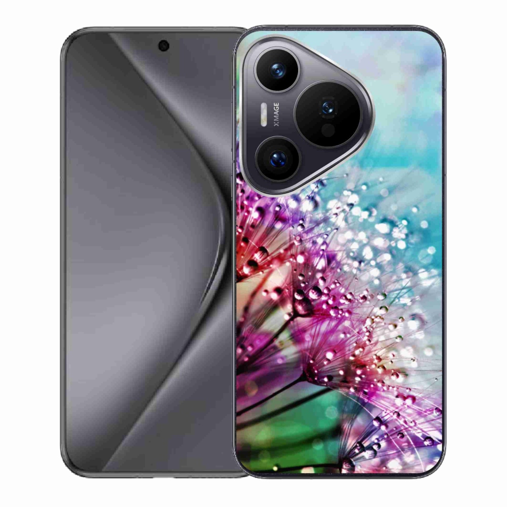 Gél borító mmCase a Huawei Pura 70-hez - színes virágok