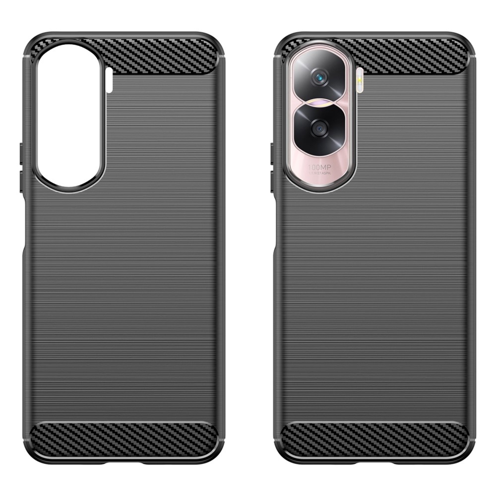 Szénálló zselés tok a Honor 90 Lite-hoz - fekete