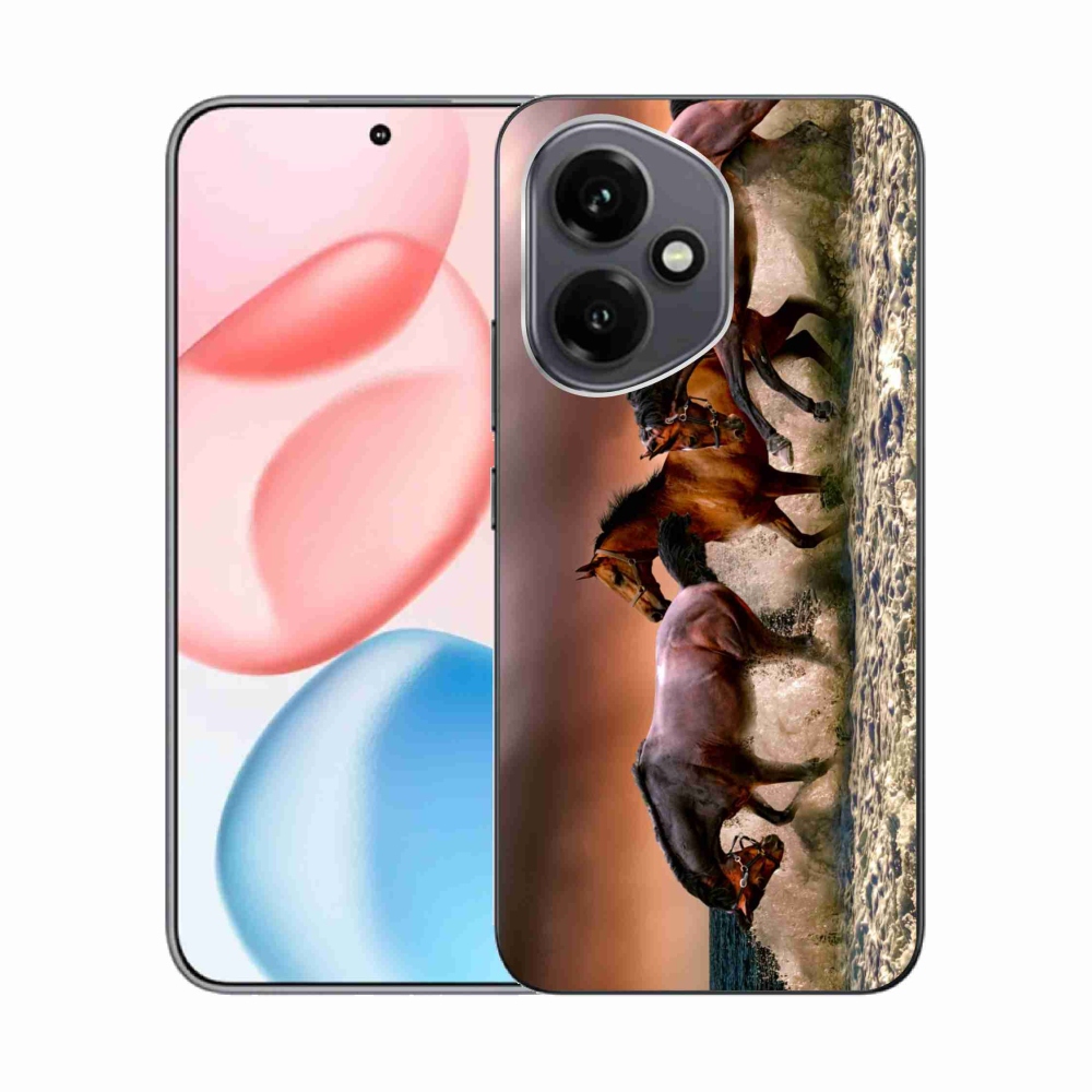 Zselés borító mmCase a Honor 400-hoz - lovak 1